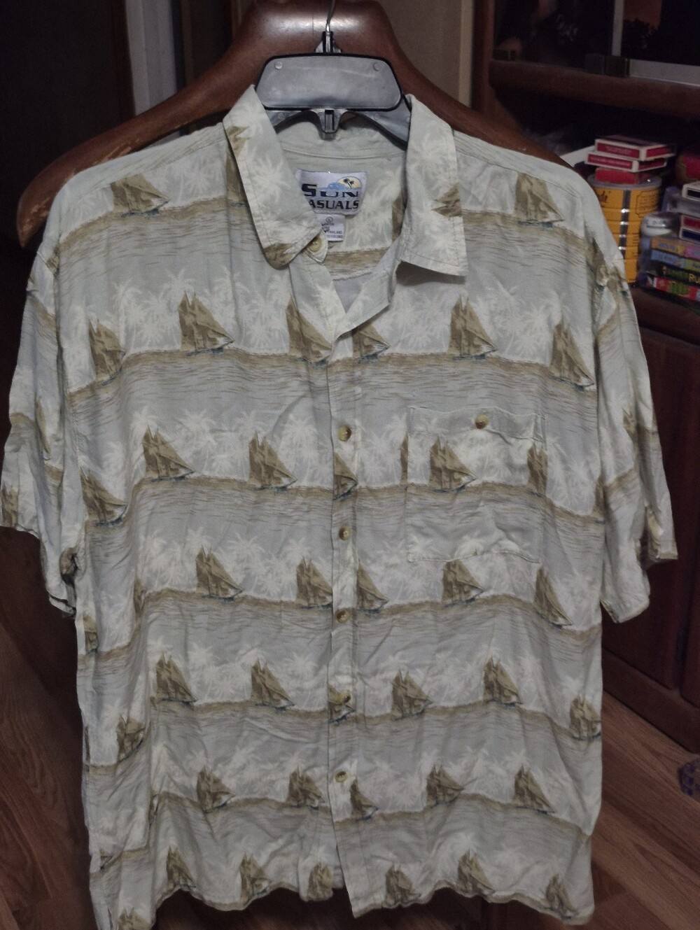 Sun Casuals Resort Button down Shirt